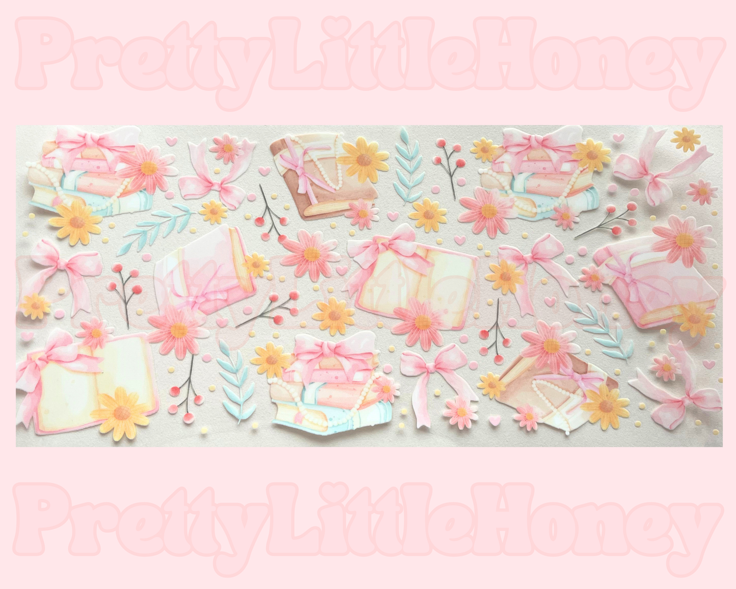 Pastel Flower Book Wrap