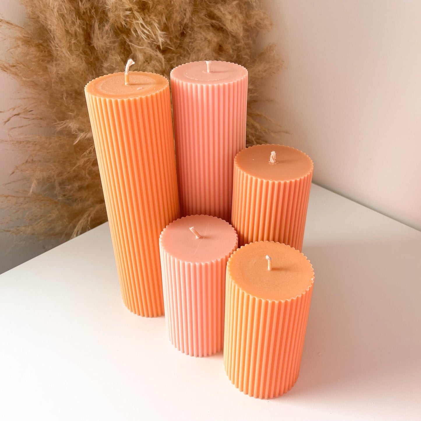 Ribbed Pillars (3 sizes)