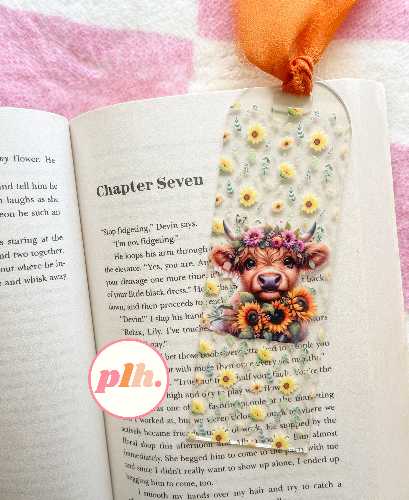 Highland Sunflower Bookmark