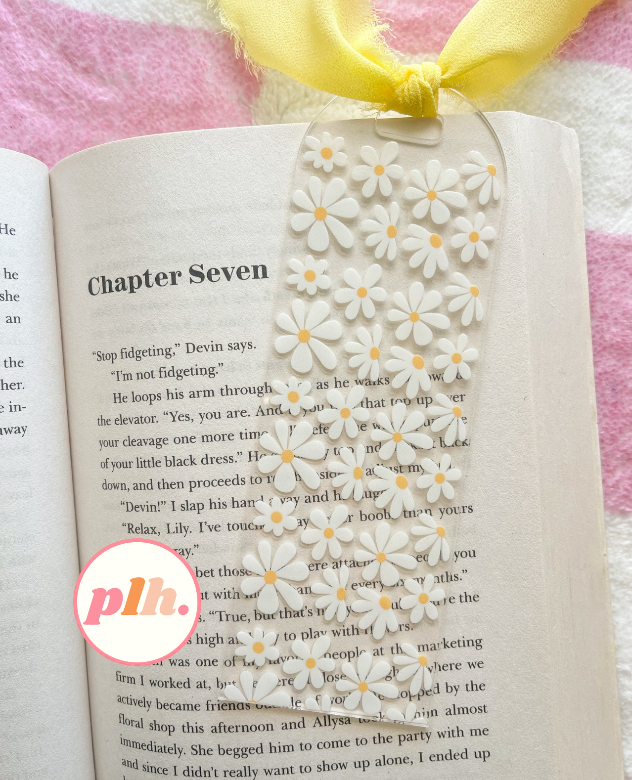 Daisy Flower Bookmark