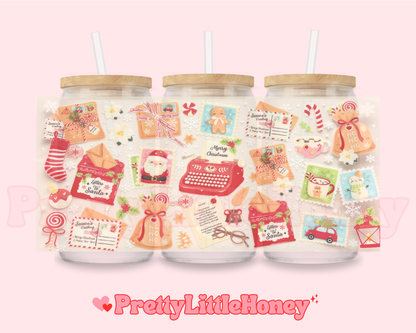 Santa Letter Bag Christmas Wrap