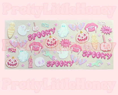 Pastel Spooky Ghost Wrap