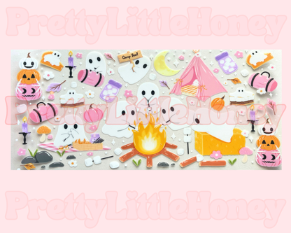 Ghost Marshmallow Fire Wrap