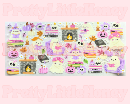 Pastel Ghost Fireplace Wrap