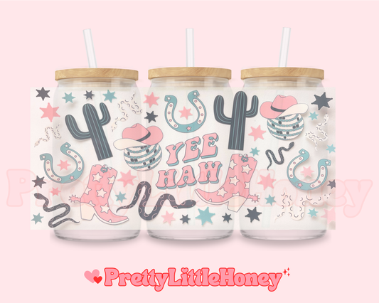 Pink & Blue Cactus Snake Country Wrap