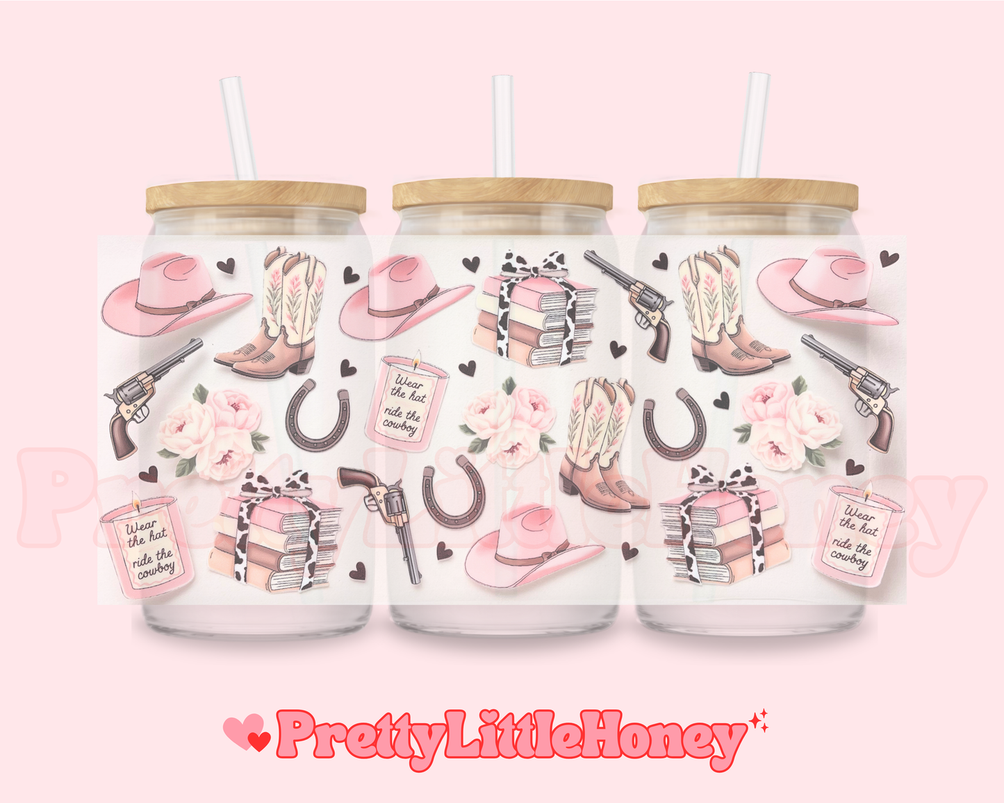 Pink Book Country Hat Wrap