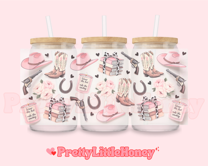 Pink Book Country Hat Wrap