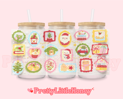 Antique Frame Christmas Wrap