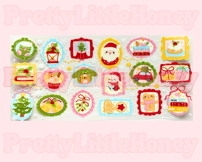 Antique Frame Christmas Wrap