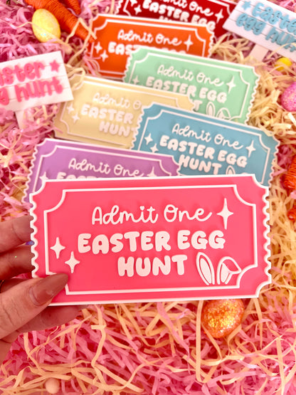 Easter Egg Hunt Ticket